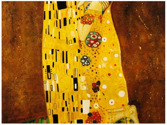 Fototapeta Pocałunek wg Gustav Klimt, 2 elementy, 200x150 cm Oobrazy