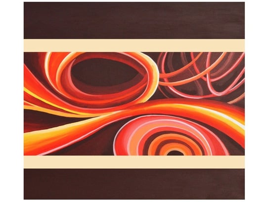 Fototapeta Pomarańczowy wir, 6 elementów, 268x240 cm Oobrazy