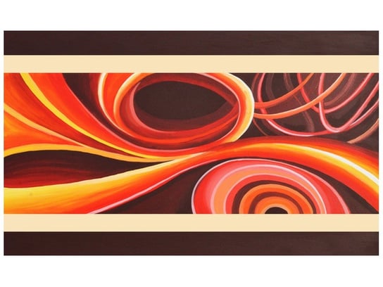 Fototapeta Pomarańczowy wir, 8 elementów, 412x248 cm Oobrazy