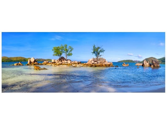 Fototapeta Praslin Island, 2 elementy, 268x100 cm Oobrazy