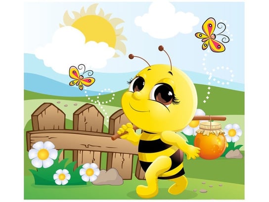 Fototapeta Pszczółka, 6 elementów, 268x240 cm Oobrazy