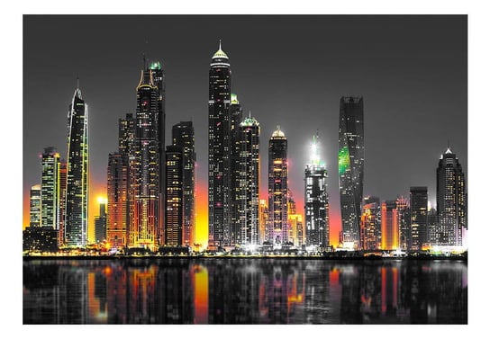 Fototapeta, Pustynne miasto (Dubaj), 300x210 cm DecoNest