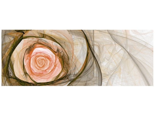 Fototapeta, Róża fraktalowa, 2 elementy, 268x100 cm Oobrazy
