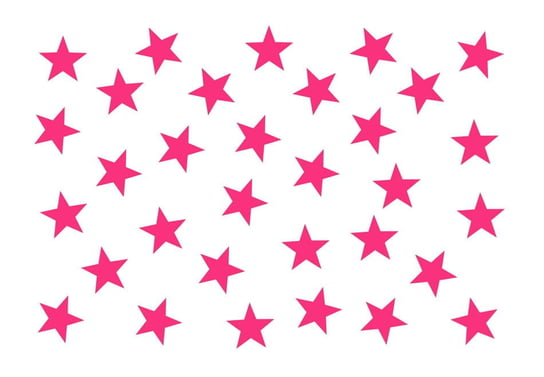 Fototapeta, Różowa gwiazda, 250x175 cm DecoNest