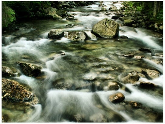 Fototapeta Rzeka w Tatrach, 2 elementy, 200x150 cm Oobrazy