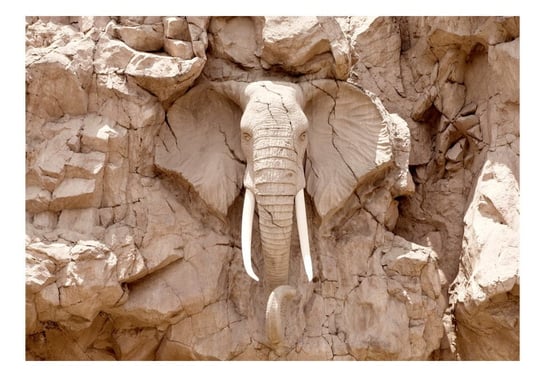 Fototapeta, Rzeźba słonia (RPA), 100x70 cm DecoNest
