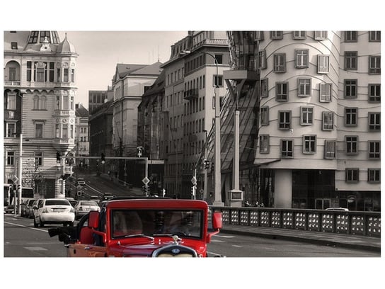 Fototapeta Samochodem przez Pragę, 8 elementów, 412x248 cm Oobrazy