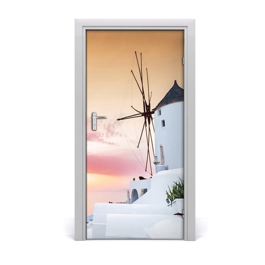 Fototapeta samoprzylepna na drzwi Santorini Grecja, Tulup Tulup
