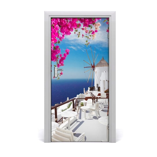 Fototapeta samoprzylepna na drzwi Santorini Grecja, Tulup Tulup