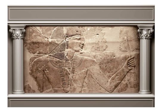 Fototapeta, Ściana faraonów, 150x105 cm DecoNest
