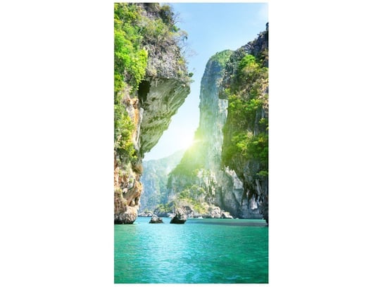 Fototapeta Skały i morze w Tajlandii, 2 elementy, 110x200 cm Oobrazy