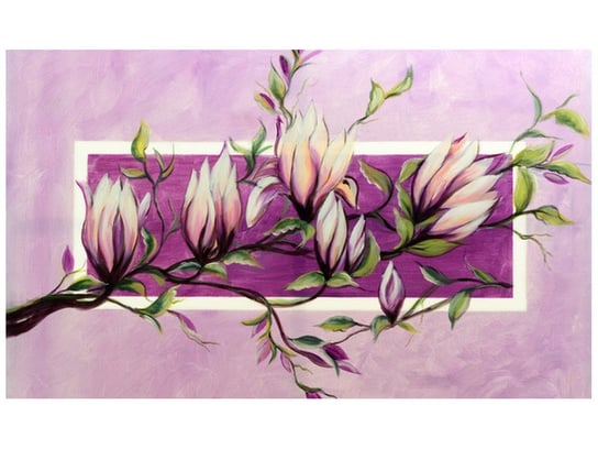 Fototapeta, Słodycz magnolii, 9 elementów, 402x240 cm Oobrazy