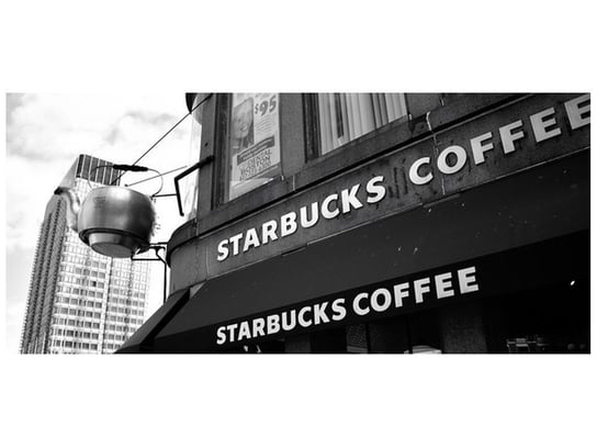 Fototapeta, Starbucks - Mith Huang, 12 elementów, 536x240 cm Oobrazy