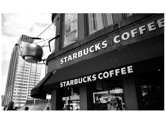 Fototapeta, Starbucks - Mith Huang, 8 elementów, 412x248 cm Oobrazy