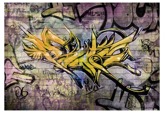 Fototapeta, Stunning graffiti, 150x105 cm DecoNest