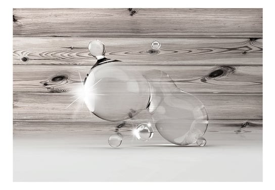 Fototapeta, Światło w kropli wody, 150x105 cm DecoNest