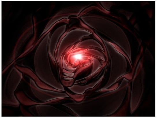 Fototapeta Świetlista róża, 2 elementy, 200x150 cm Oobrazy