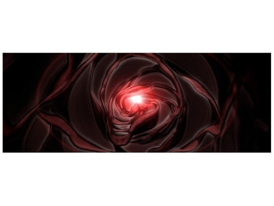 Fototapeta Świetlista róża, 2 elementy, 268x100 cm Oobrazy