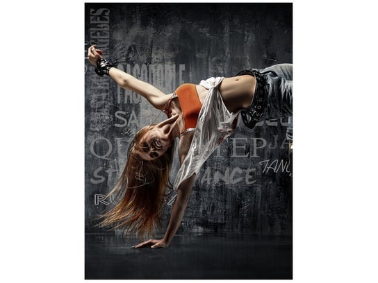 Fototapeta Tańcząca dziewczyna, 2 elementy, 150x200 cm Oobrazy