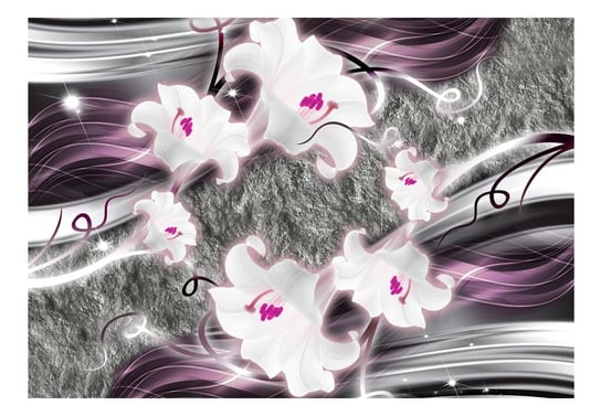 Fototapeta, Taniec zaczarowanych lilii, 150x105 cm DecoNest