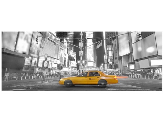 Fototapeta Taxi in New York, 2 elementy, 268x100 cm Oobrazy