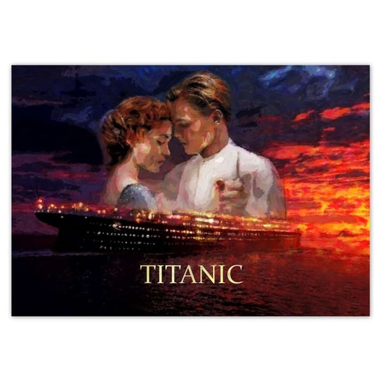 Fototapeta Titanic Statek Napis, 312x219cm ZeSmakiem