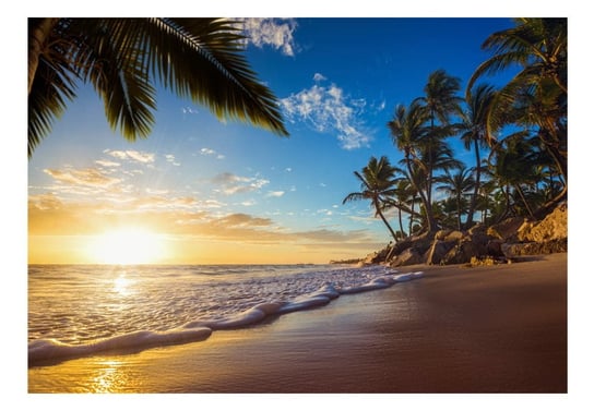 Fototapeta, Tropikalna plaża, 250x175 cm DecoNest