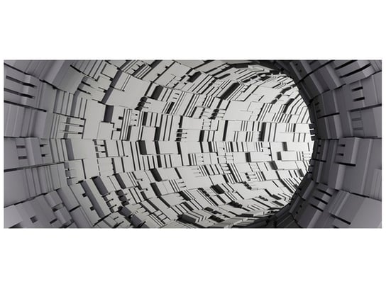 Fototapeta, Tunel 3D, 12 elementów, 536x240 cm Oobrazy