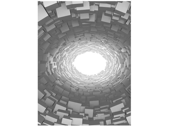 Fototapeta Tunel 3D, 2 elementy, 150x200 cm Oobrazy
