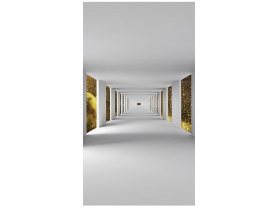 Fototapeta Tunel z brązowym niebem, 2 elementy, 110x200 cm Oobrazy