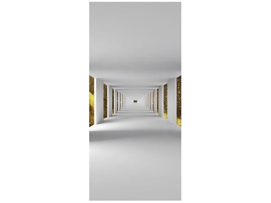 Fototapeta Tunel z brązowym niebem, 95x205 cm Oobrazy