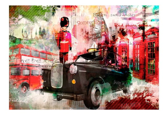 Fototapeta, Ulice Londynu, 150x105 cm DecoNest