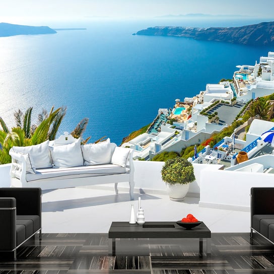 Fototapeta - Widok na Santorini ARTGEIST