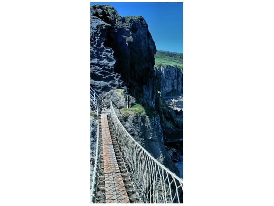 Fototapeta Widok z mostu Carrick-a-rede, 95x205 cm Oobrazy