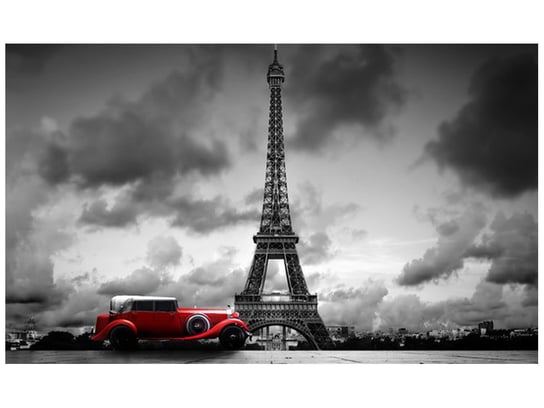 Fototapeta, Widokówka z Paryża, 8 elementów, 412x248 cm Oobrazy