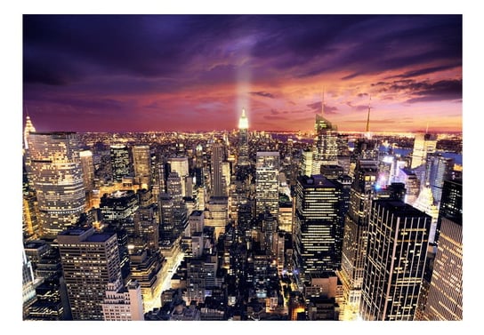 Fototapeta, Wieczór w Nowym Jorku, 100x70 cm DecoNest