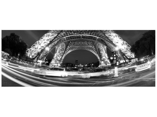 Fototapeta Wieża Eiffla nocą, 2 elementy, 268x100 cm Oobrazy