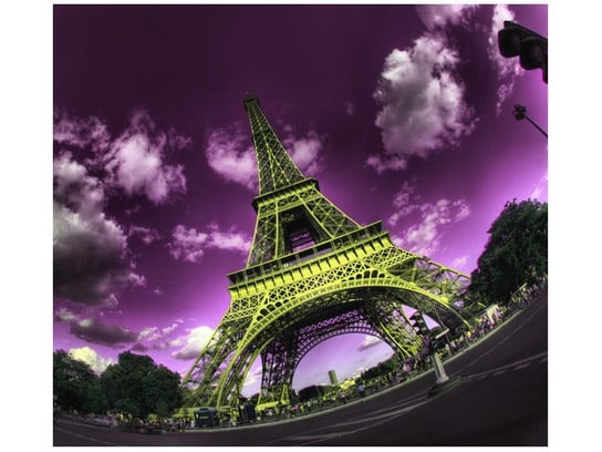 Fototapeta, Wieża Eiffla w Paryżu, 6 elementów, 268x240 cm Oobrazy