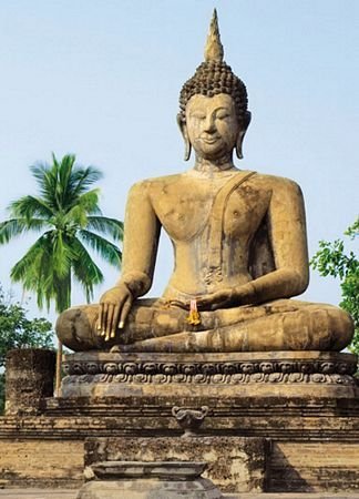 Fototapeta Wizard Sukhothai, Wat Sra Si Temple 183x254 cm Wizard