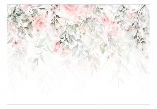 Fototapeta, Wodospad róż, pierwszy wariant, 100x70 cm DecoNest