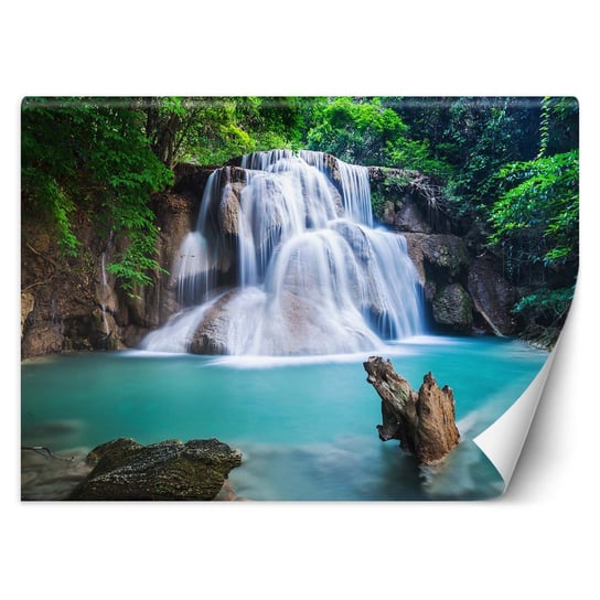 Fototapeta Wodospad w tropikach 100x70 Feeby