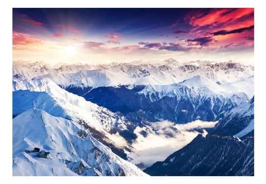 Fototapeta, Wspaniałe Alpy, 350x245 cm DecoNest