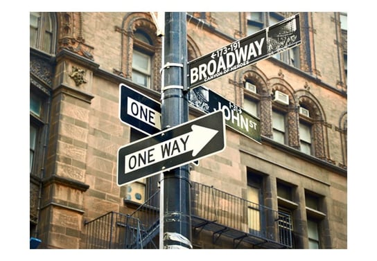 Fototapeta, Wszystkie drogi prowadzą na Broadway, 200X154 DecoNest