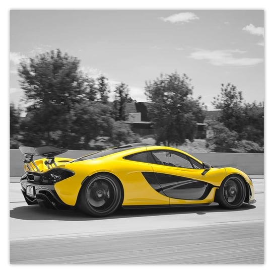 Fototapeta Yellow McLaren P1, 312x312cm ZeSmakiem