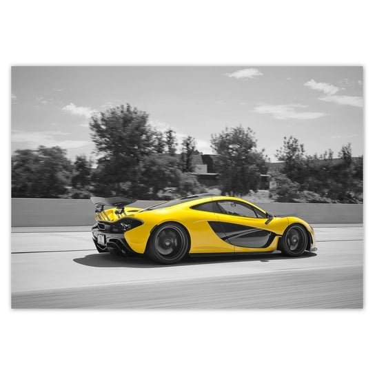 Fototapeta Yellow McLaren P1, 368x254cm ZeSmakiem