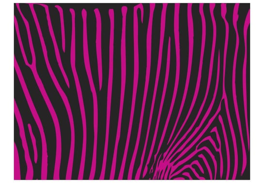 Fototapeta, Zebra pattern (fioletowy), 200X154 DecoNest