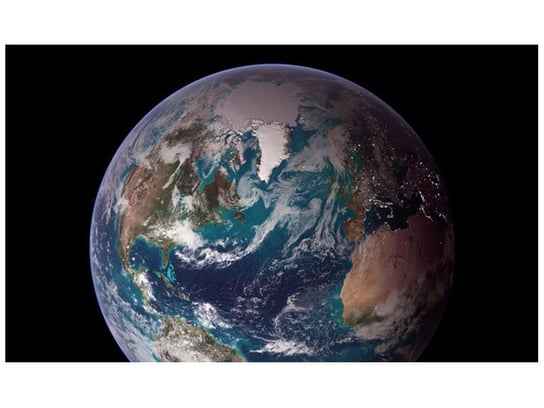 Fototapeta, Ziemia - NASA, 9 elementów, 402x240 cm Oobrazy