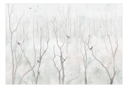 Fototapeta, Zimowy las, 100x70 cm DecoNest