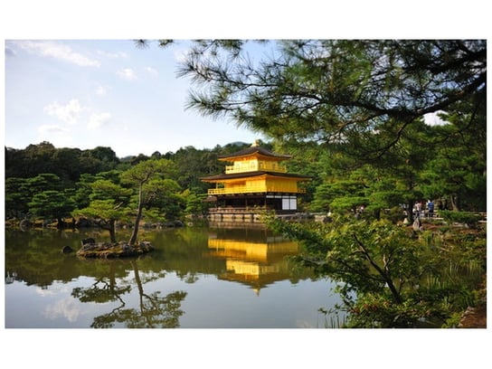 Fototapeta, Złoty domek - Mith Huang, 8 elementów, 412x248 cm Oobrazy
