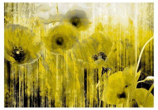 Fototapeta, Żółte szaleństwo, 200x140 cm DecoNest